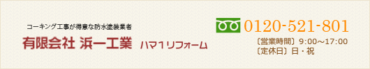 お問合せは　フリーダイヤル0120-521-801